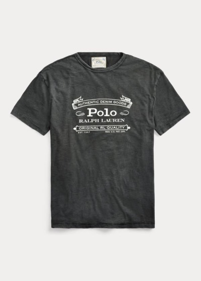 Men's Polo Ralph Lauren Classic Fit Graphic T Shirts | 368940FLV